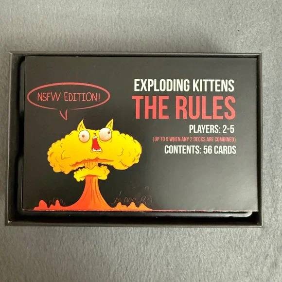 Exploding Kittens NSFW Edition Card Game Ages 30 Up 2-5 Players - Picture 3 of 4
